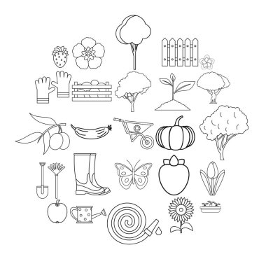 Garth Icons set, anahat stili