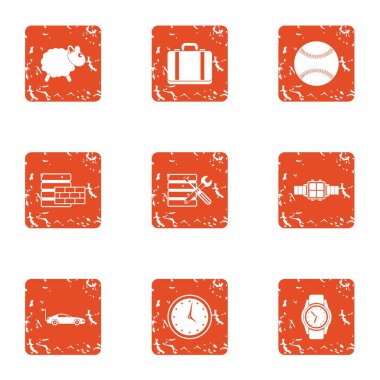 Time simgeler kümesi, grunge tarzı düzeltmek