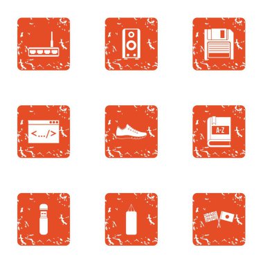 Programlama simgeler kümesi, grunge tarzı