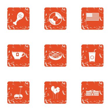 Et fikir simgeler kümesi, grunge tarzı