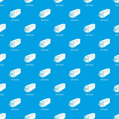 Somun somun desen vektör kesintisiz mavi