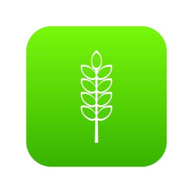 Giriş spike simgesi dijital yeşil