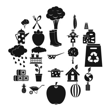 Granger Icons set, basit tarzı