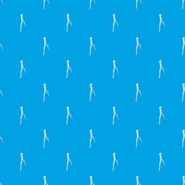 Cerrahi pense desen vektör kesintisiz mavi