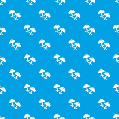 Modern küpe desen vektör kesintisiz mavi