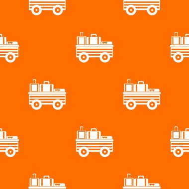 Bagaj desen kesintisiz servis arabası