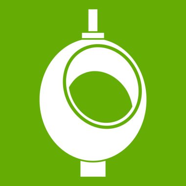 Pisuar veya çömleği erkekler simgesi yeşil