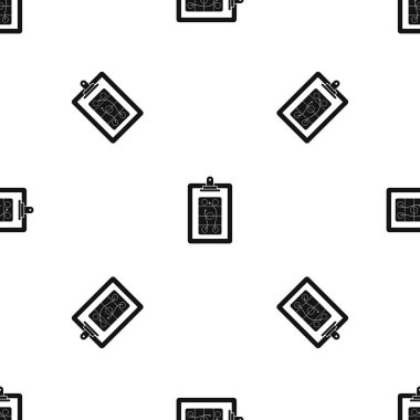 Oyun planı desen sorunsuz siyah