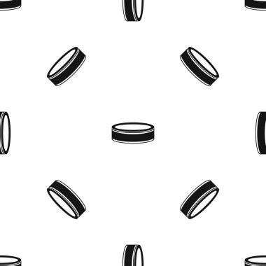 Puck desen sorunsuz siyah