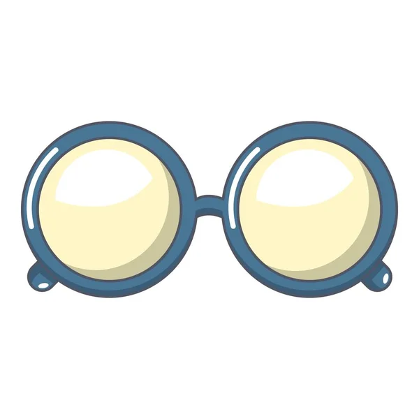 Icono de gafas, estilo de dibujos animados — Vector de stock