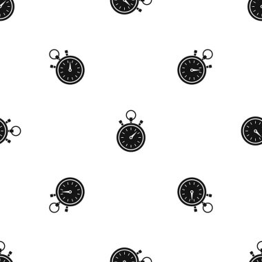 Kronometre desen sorunsuz siyah