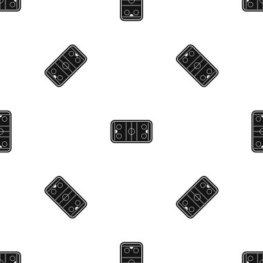 Stadyum desen sorunsuz siyah