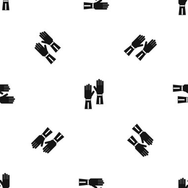 Eldiven desen sorunsuz siyah