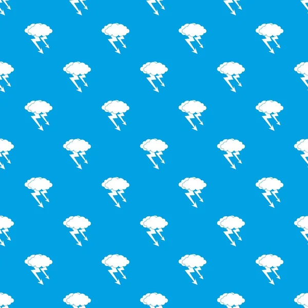 Yıldırım bulut deseni kesintisiz mavi