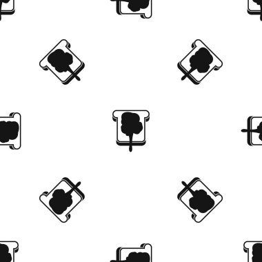 Ekmek desen sorunsuz siyah