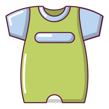 Çocuk kaymak simgesi, karikatür tarzı