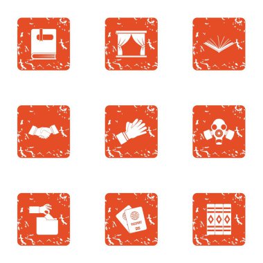 Diplomasi simgeler kümesi, grunge tarzı