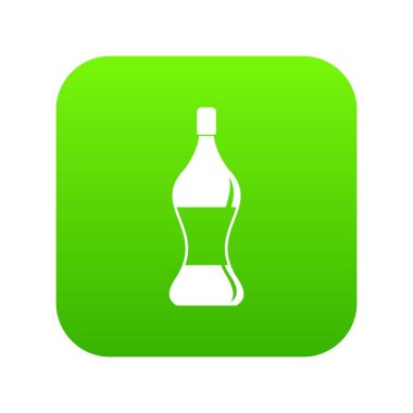 Gazoz sular simgesi dijital yeşil