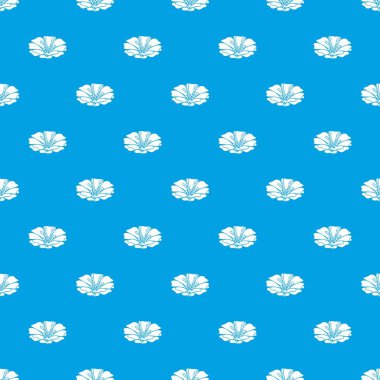 Bahar çiçek desen vektör kesintisiz mavi