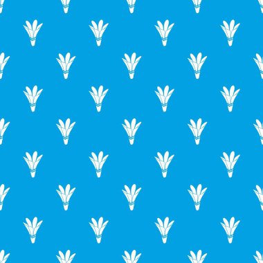 Doğa Çiçek desen vektör kesintisiz mavi