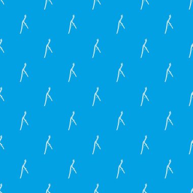 Cerrahi kerpeten desen vektör kesintisiz mavi