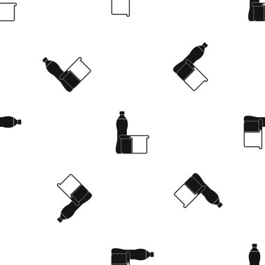 Gıda desen sorunsuz siyah