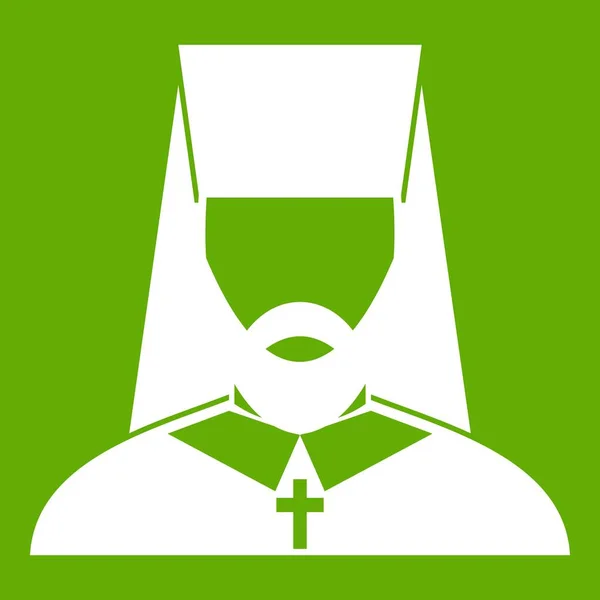 Икона православного священника — стоковый вектор