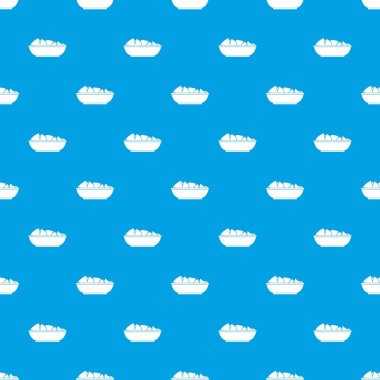 Nacho kase desen kesintisiz mavi