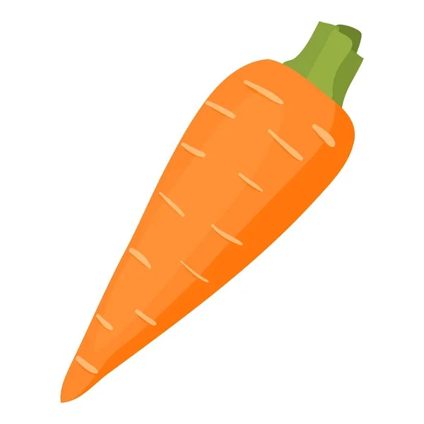 Icono de zanahoria, estilo isométrico 3d — Archivo Imágenes Vectoriales