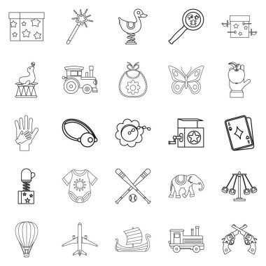 Babe Icons set, anahat stili