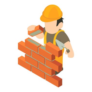 Oluşturucu simgesi, izometrik 3d stili