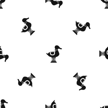 Ördek bahar bkz: testere desen sorunsuz siyah