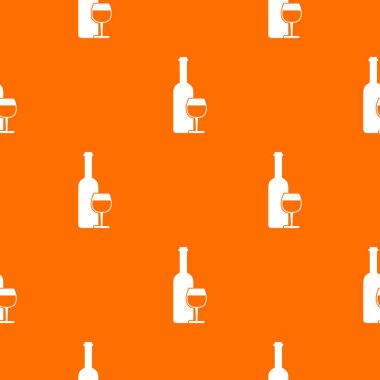 Şarap şişe ve cam model sorunsuz