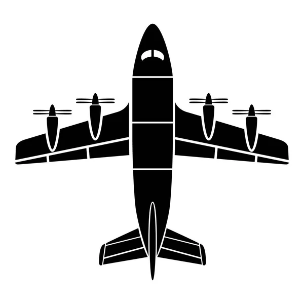 Aviation ikon, enkel stil — Stock vektor
