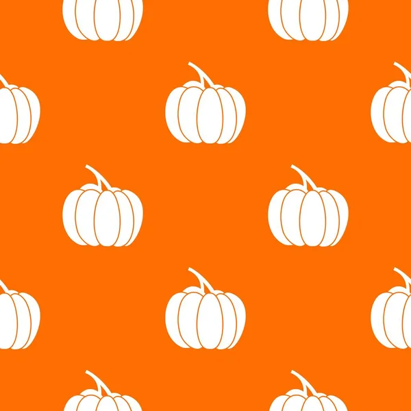 Pumpkin pattern seamless — Stock Vector