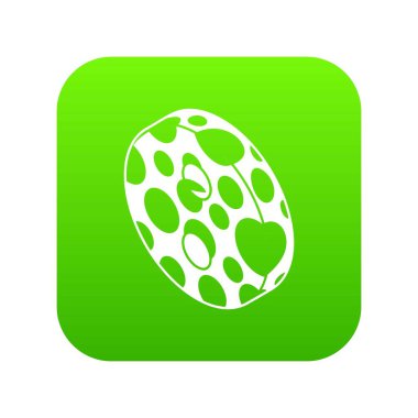 Yeşil simge vektör elbise düğme