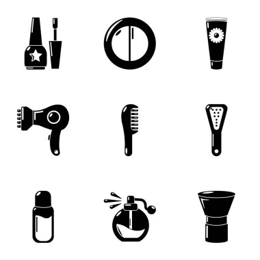 Dermal Icons set, basit tarzı