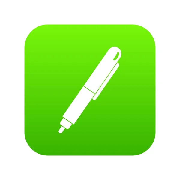 Цифровой зелёный маркер — стоковый вектор