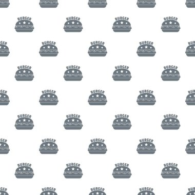 Ulusal burger tasarlamak vektör sorunsuz