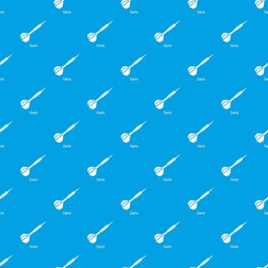 Dart desen vektör kesintisiz mavi