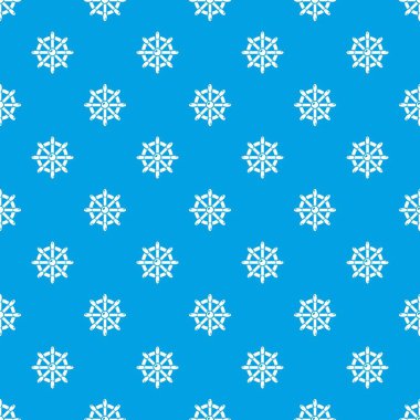 Çark desen vektör kesintisiz mavi