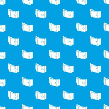 Erkek kemer desen vektör kesintisiz mavi