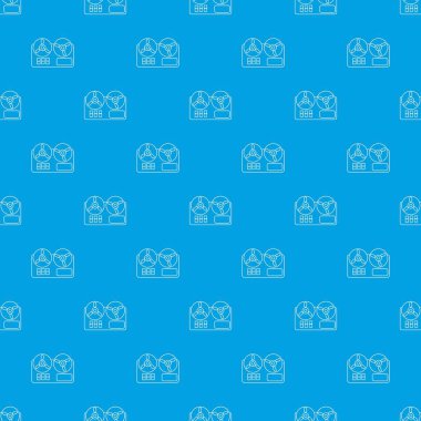 Makara teyp desen vektör kesintisiz mavi