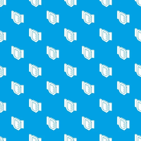 Ζώνη αγκράφα μοτίβο διάνυσμα απρόσκοπτη μπλε — Διανυσματικό Αρχείο