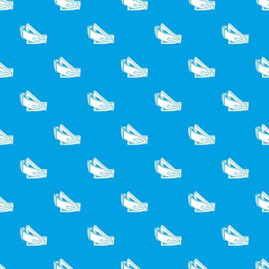 Moda kemer desen vektör kesintisiz mavi