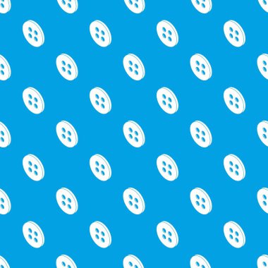 Klasik gömlek düğmesi desen vektör kesintisiz mavi