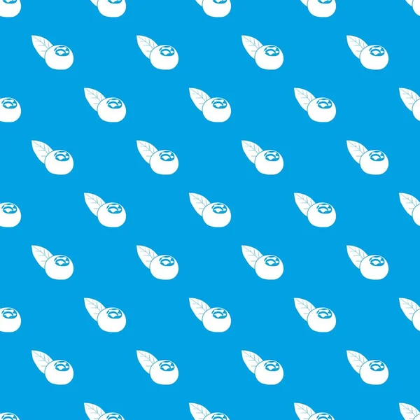 Kızılcık desen vektör kesintisiz mavi