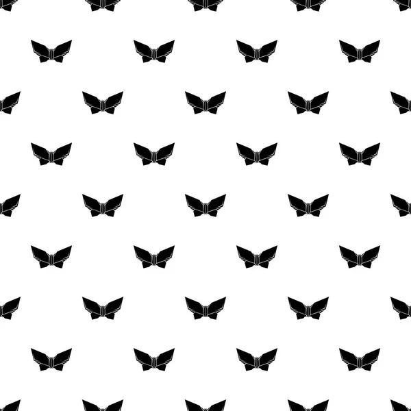 Origami motif papillon vecteur sans couture — Image vectorielle