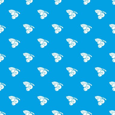 Yaban mersini desen vektör kesintisiz mavi