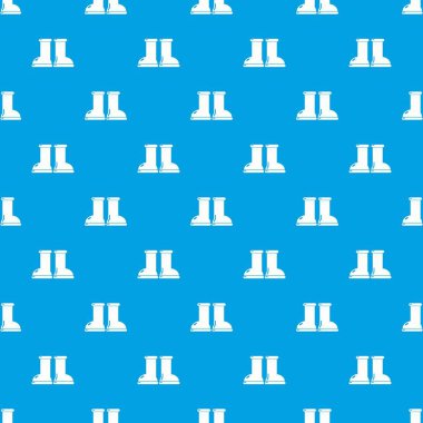 Lastik Bahçe bot desen vektör kesintisiz mavi